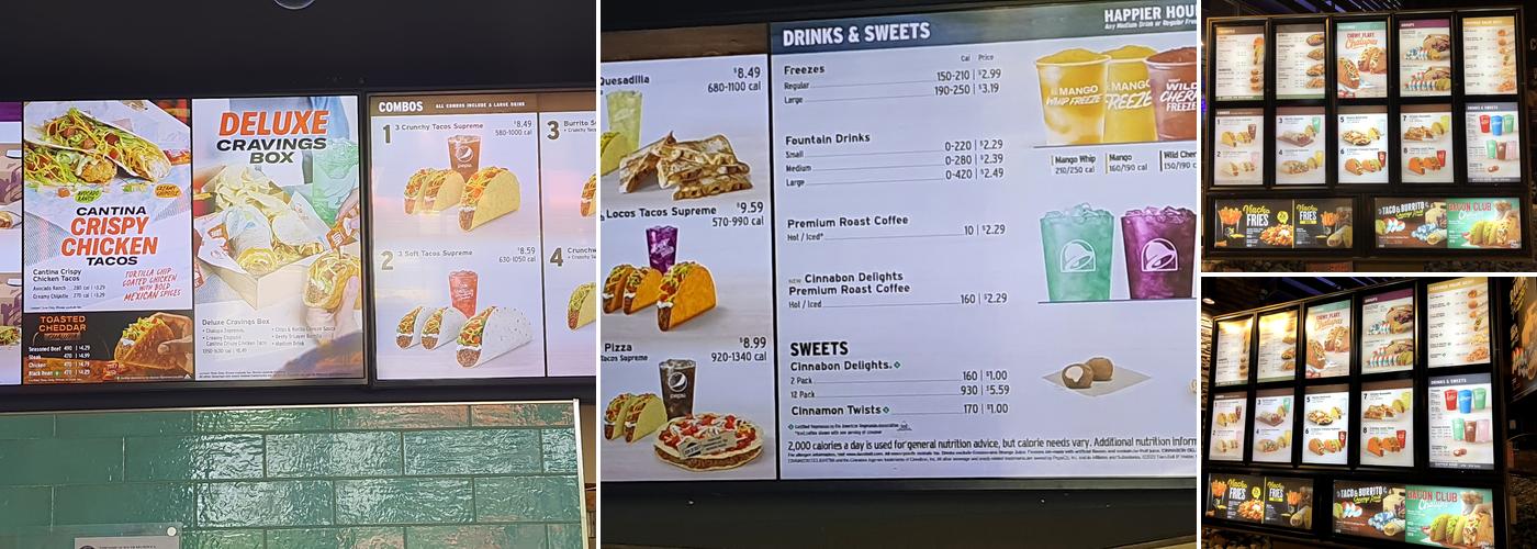 Taco Bell Menu