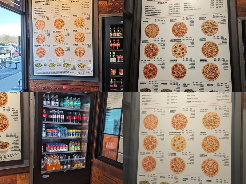 MOD Pizza Menu