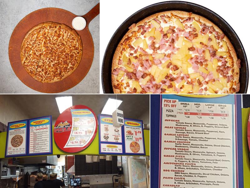 Second Slice Pizza Menu