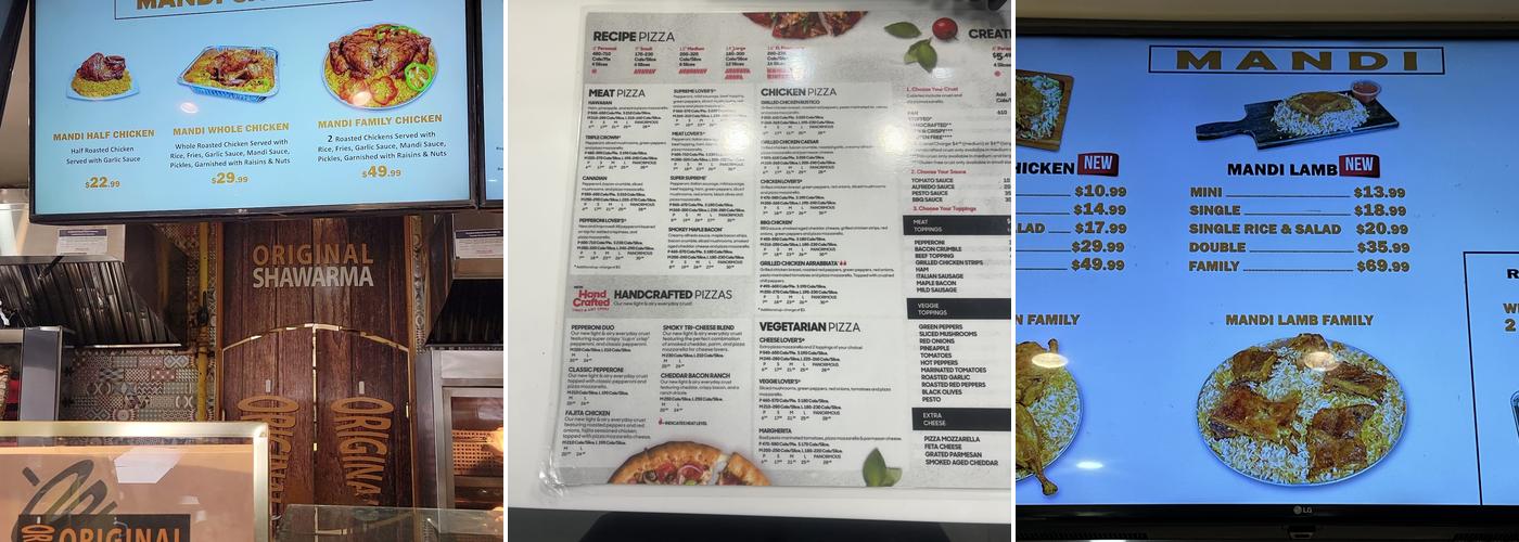 Pizza Hut Menu