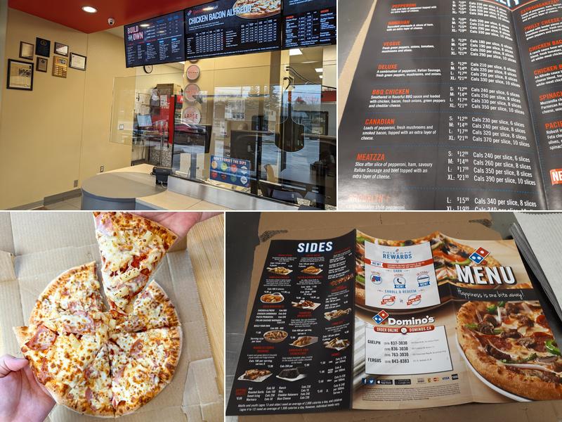Domino's Pizza Menu