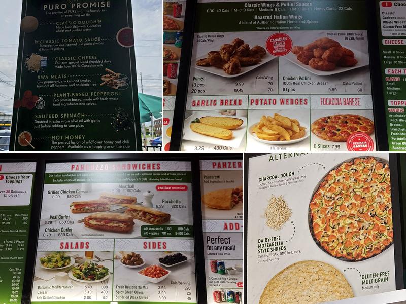 Pizza Nova Menu
