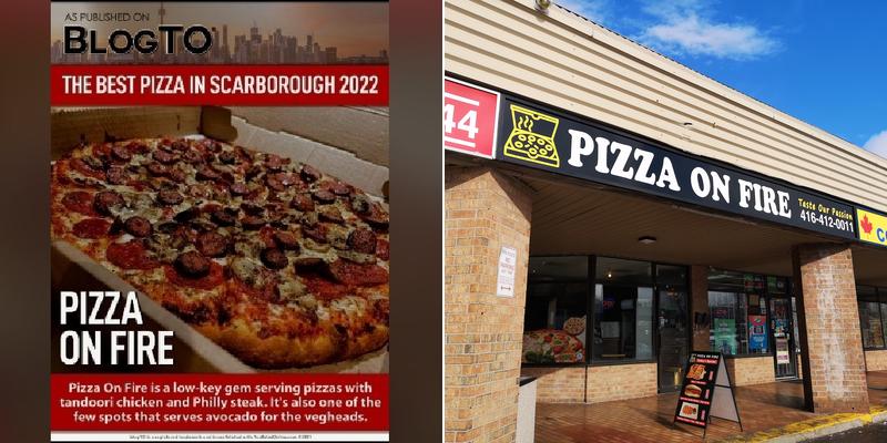 Pizza On Fire 880 Ellesmere Rd Unit 10, Scarborough