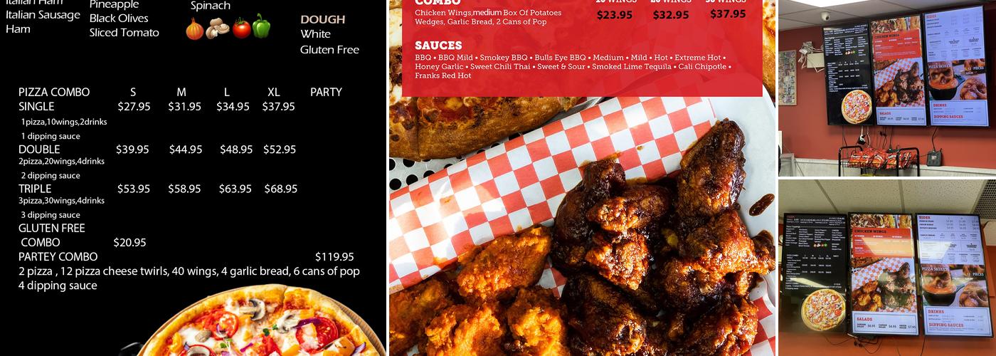 Four Brothers Pizza Menu