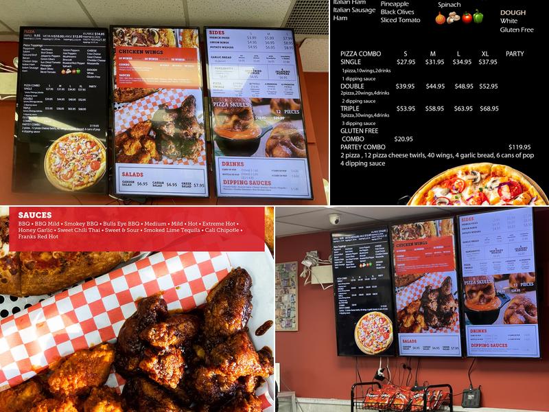 Four Brothers Pizza Menu
