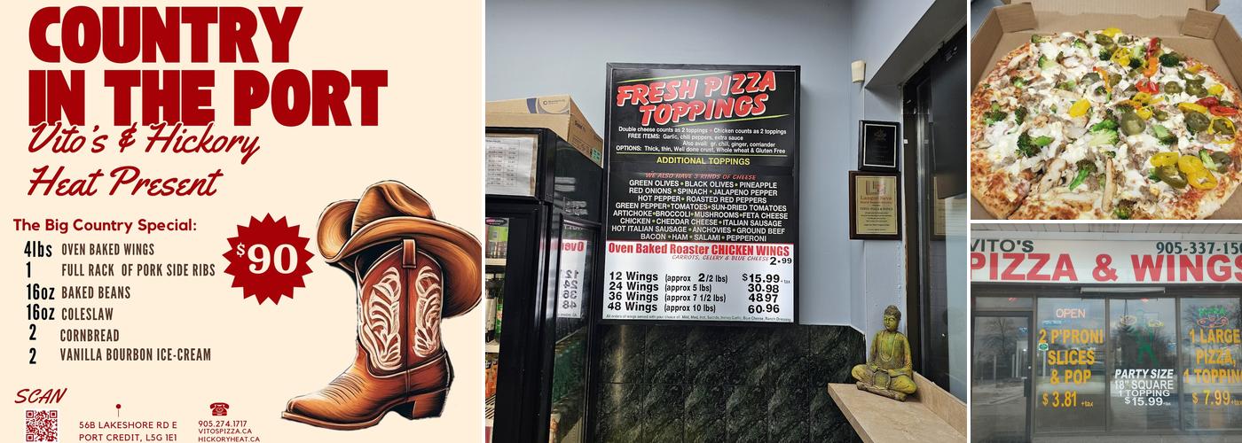 Vito's Pizza & Wings Menu