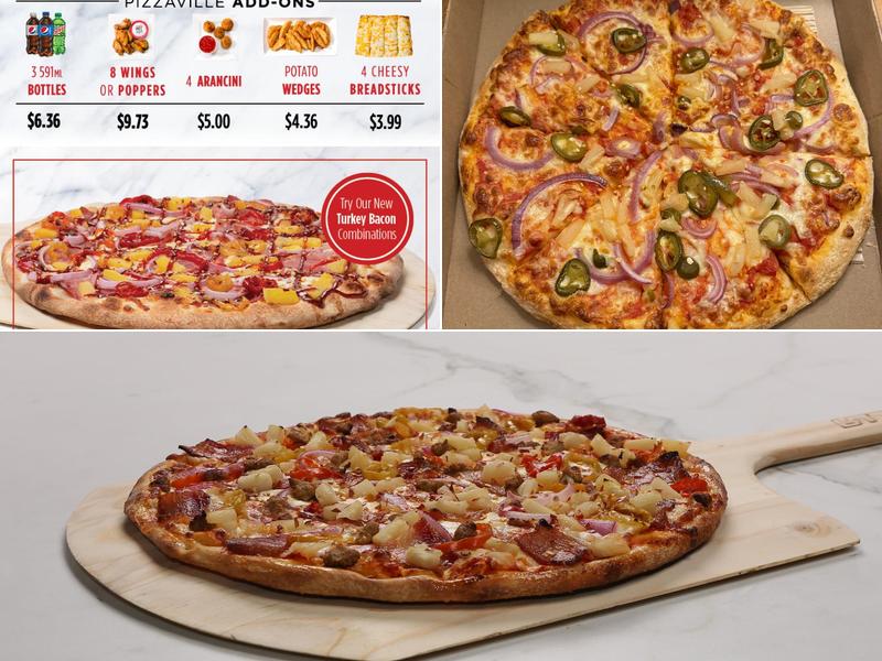 Pizzaville Menu