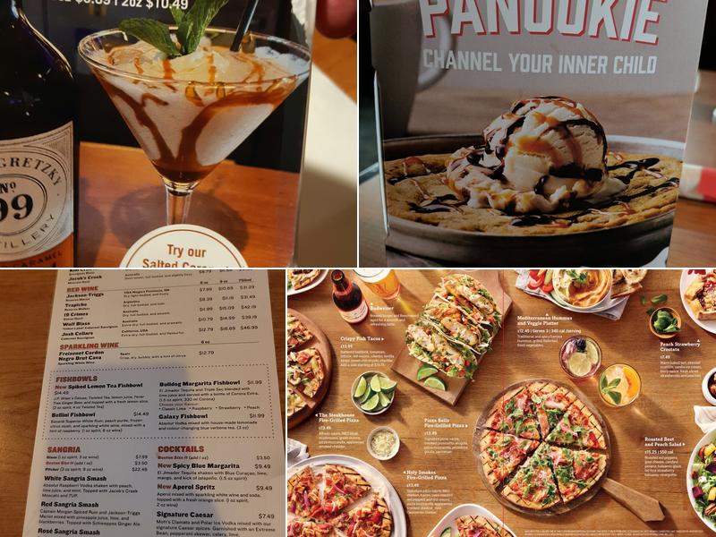 Boston Pizza Menu