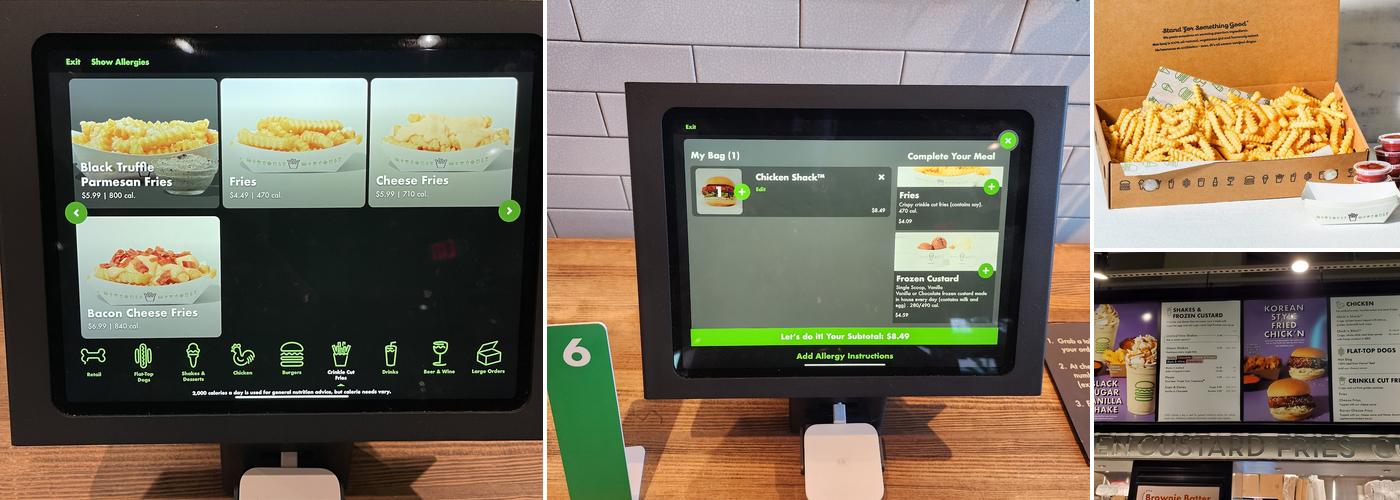 Shake Shack Arsenal Yards Menu