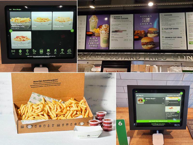 Shake Shack Arsenal Yards Menu