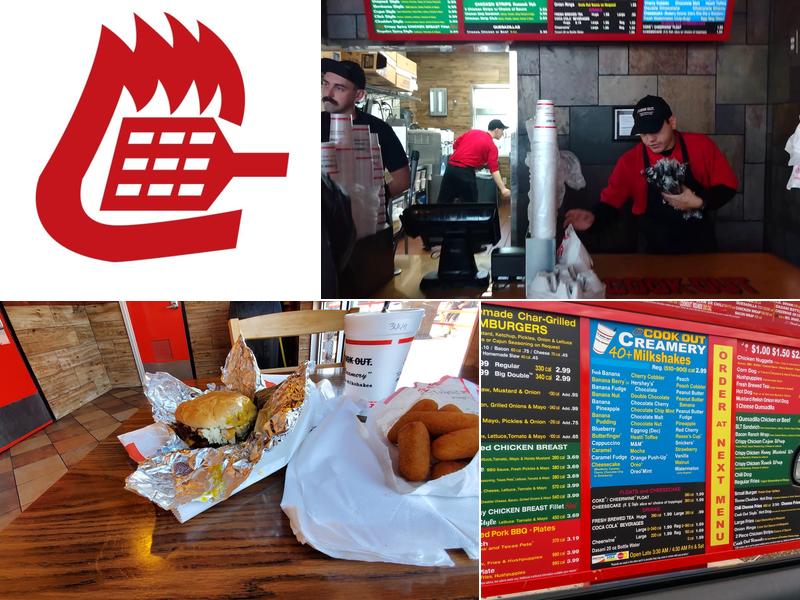 Cook Out Menu