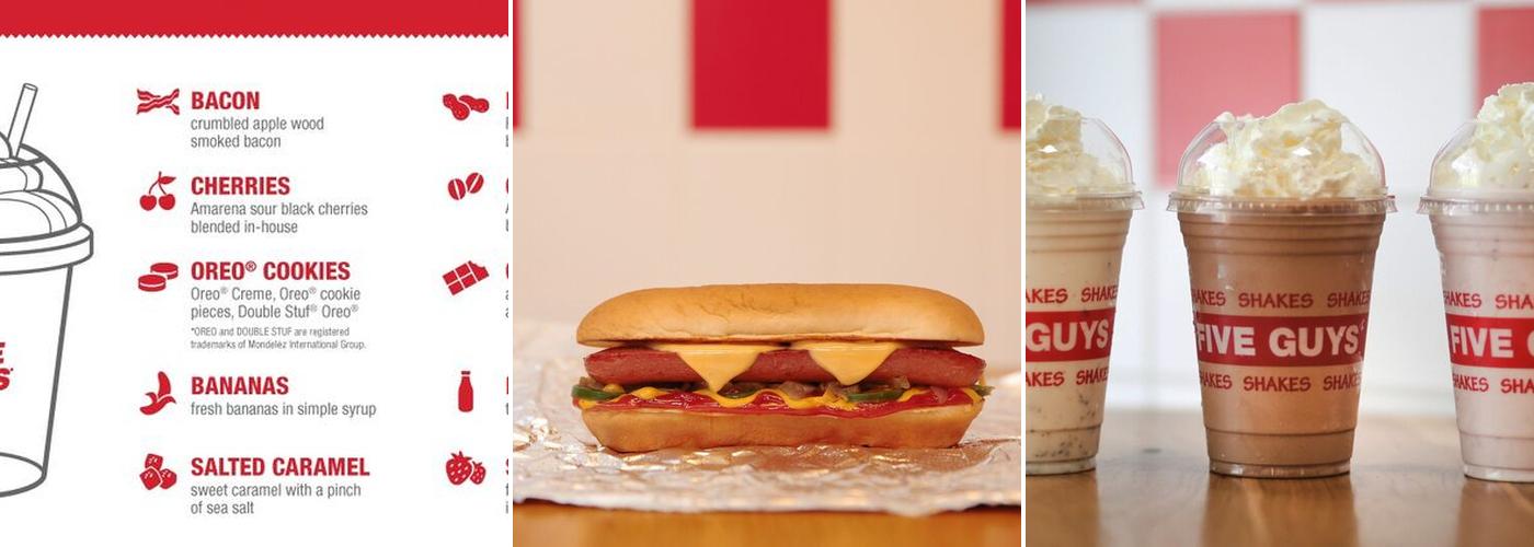 Five Guys Menu