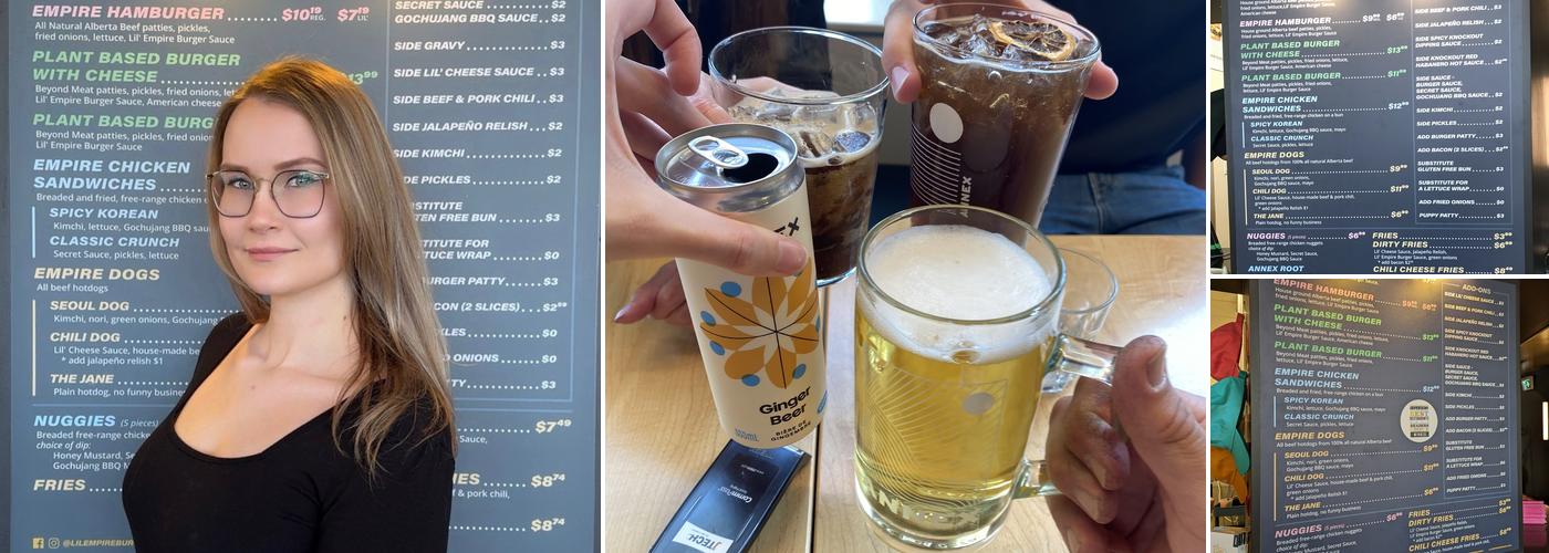 Lil’ Empire Burger - Annex Ale Location Menu