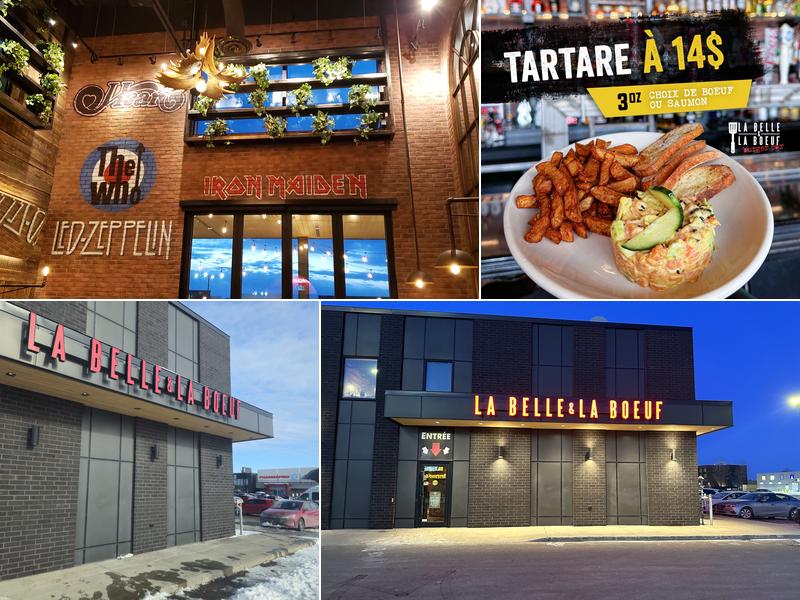 La Belle et La Boeuf - Burger Bar - Chicoutimi 1333 Bd Talbot, Chicoutimi