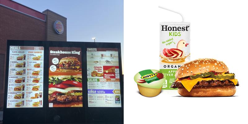 Burger King Menu