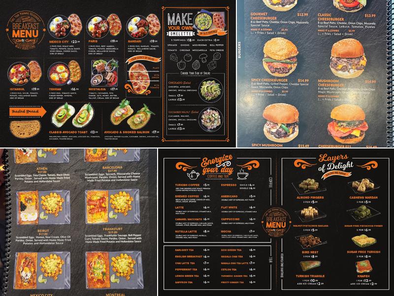 Grill Gate Menu