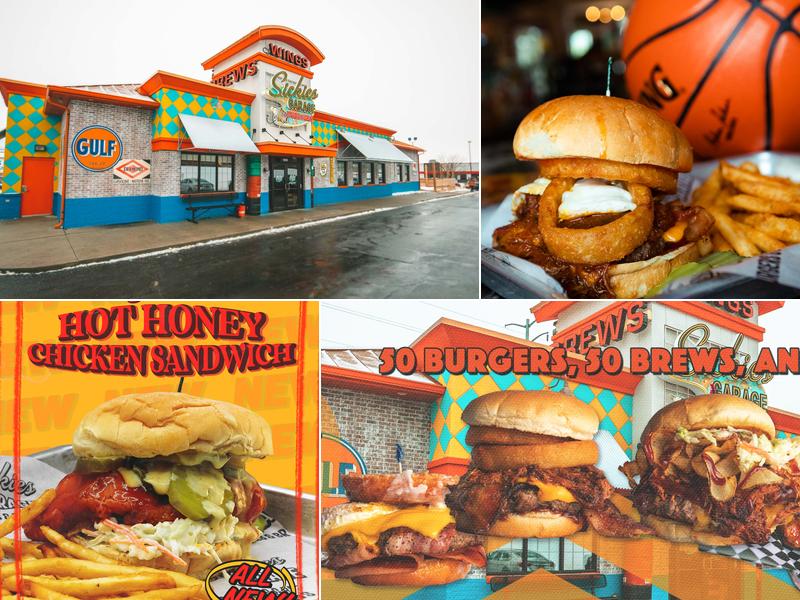 Sickies Garage Burgers & Brews