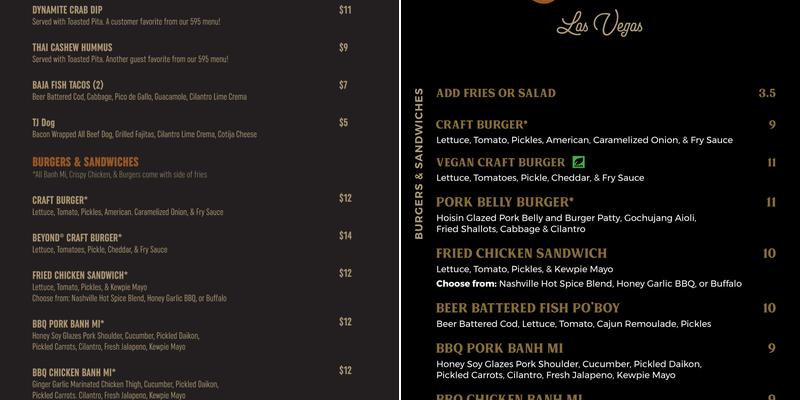 Able Baker Brewing Menu