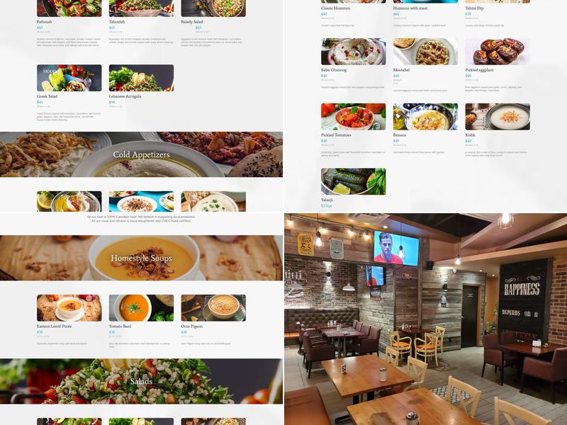 Moods Eastern Fusion Menu