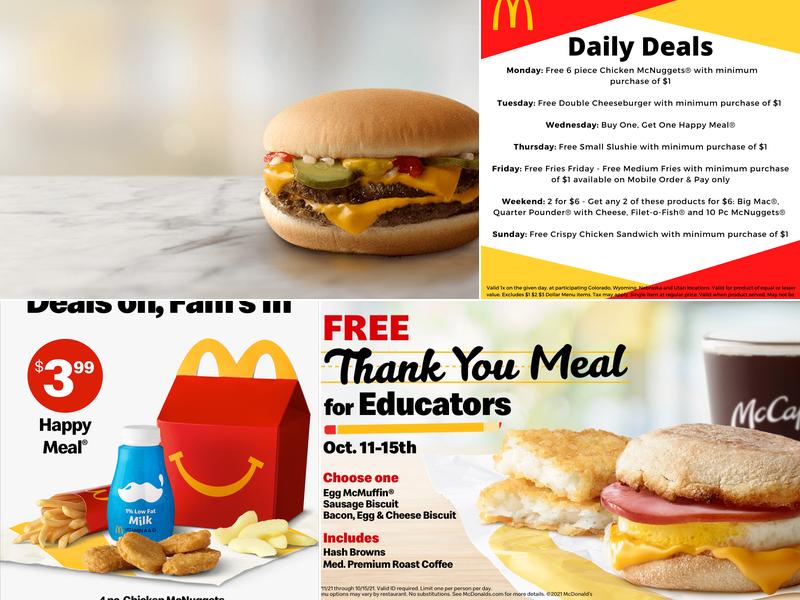McDonald's Menu