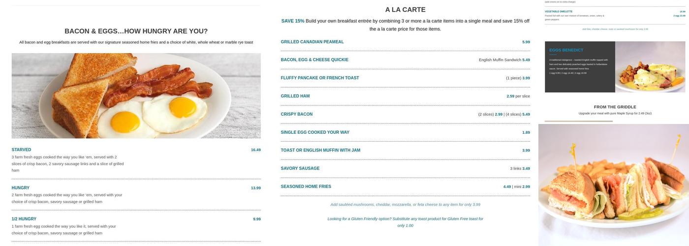 Westside Fish & Chips Menu