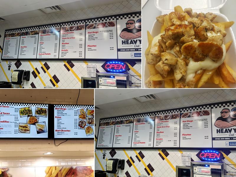 Heavy D's Grill Menu