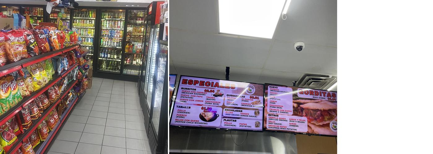 USA Grocery Store Menu