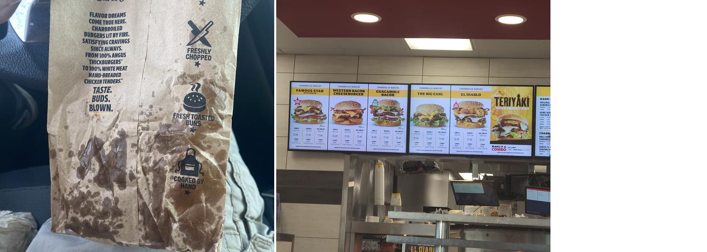 Carl’s Jr. Menu