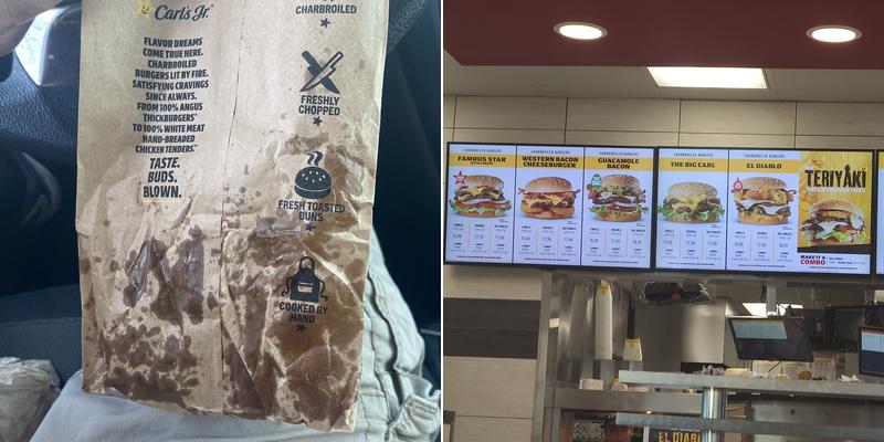 Carl’s Jr. Menu