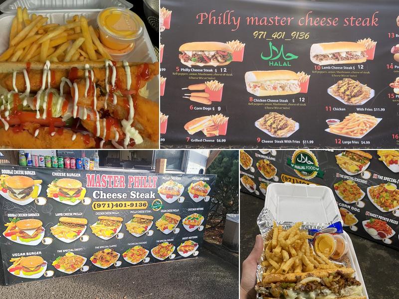 Master Philly Cheesesteak Menu