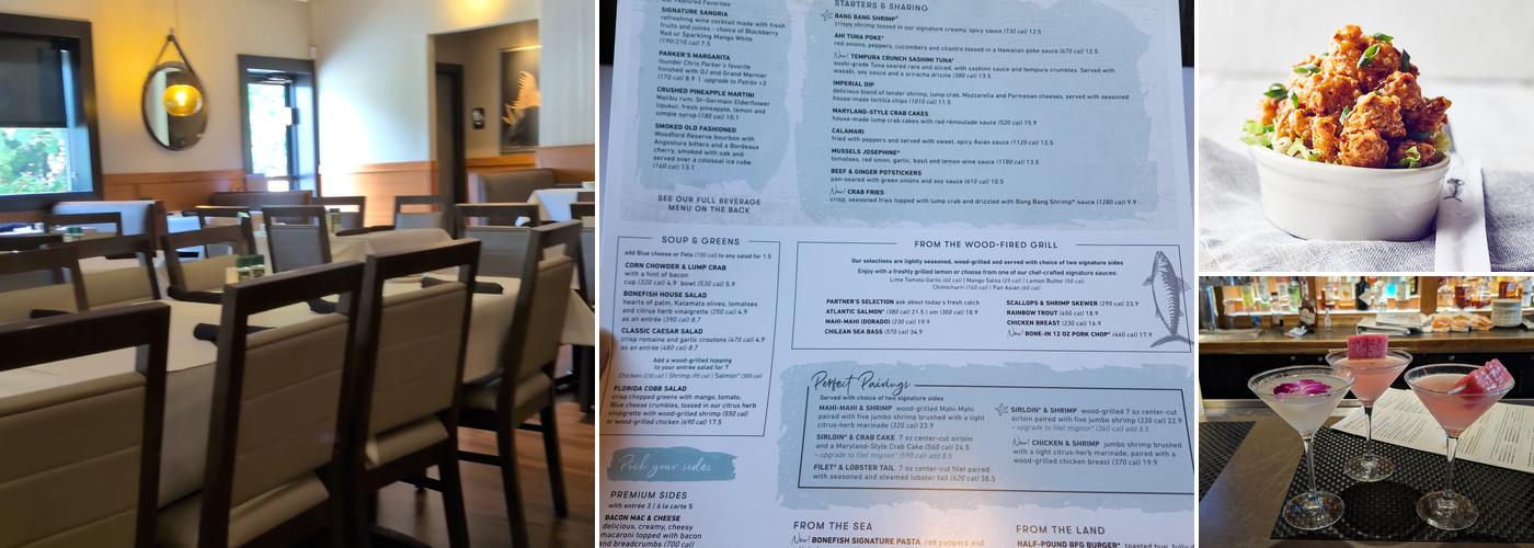 Bonefish Grill Menu