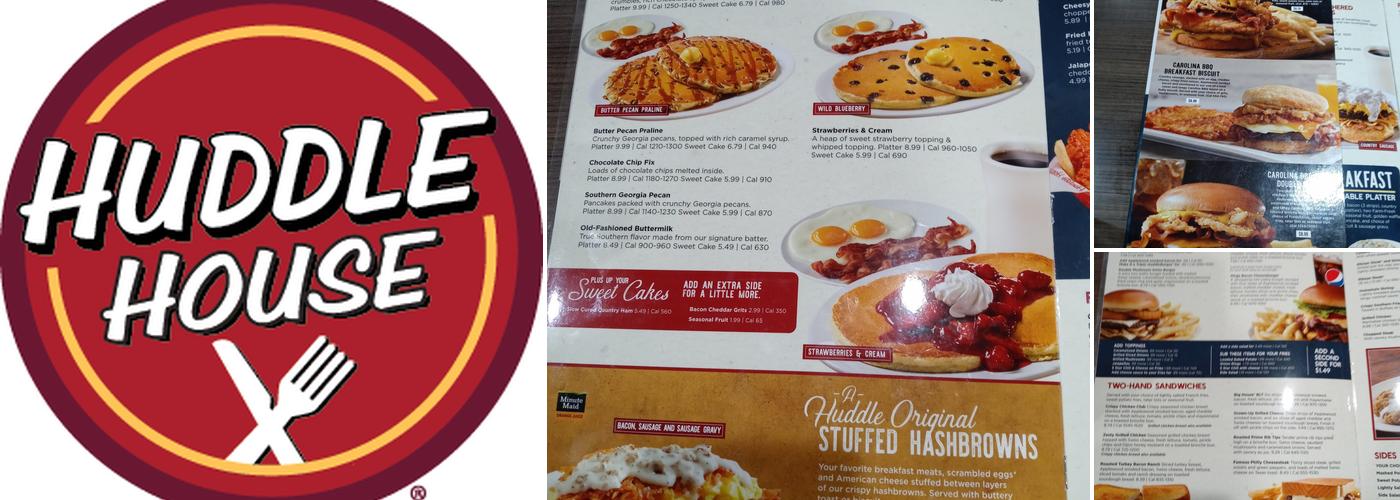 Huddle House Menu