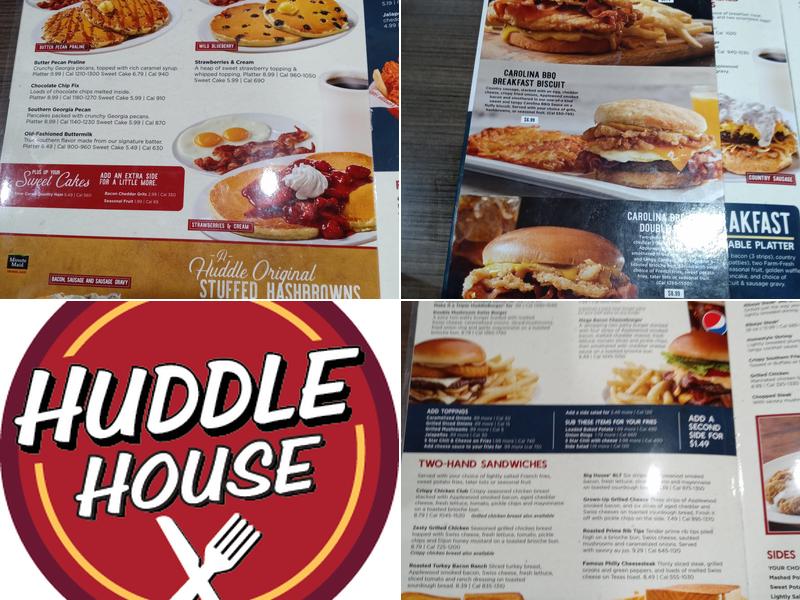 Huddle House Menu
