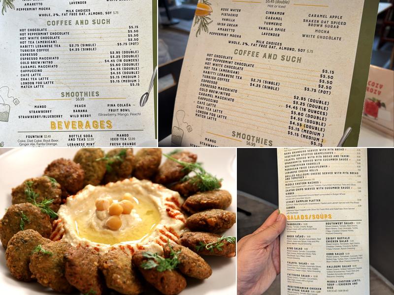 Olive Lebanese Eatery Menu