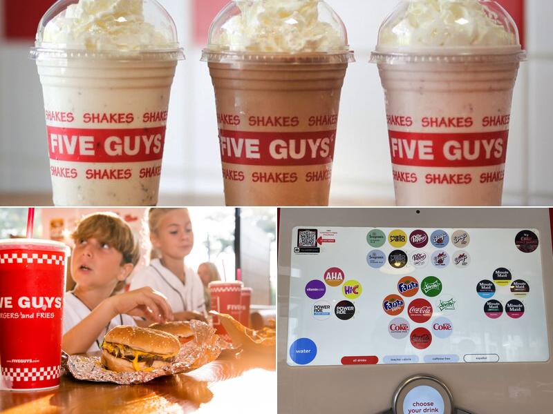 Five Guys Menu