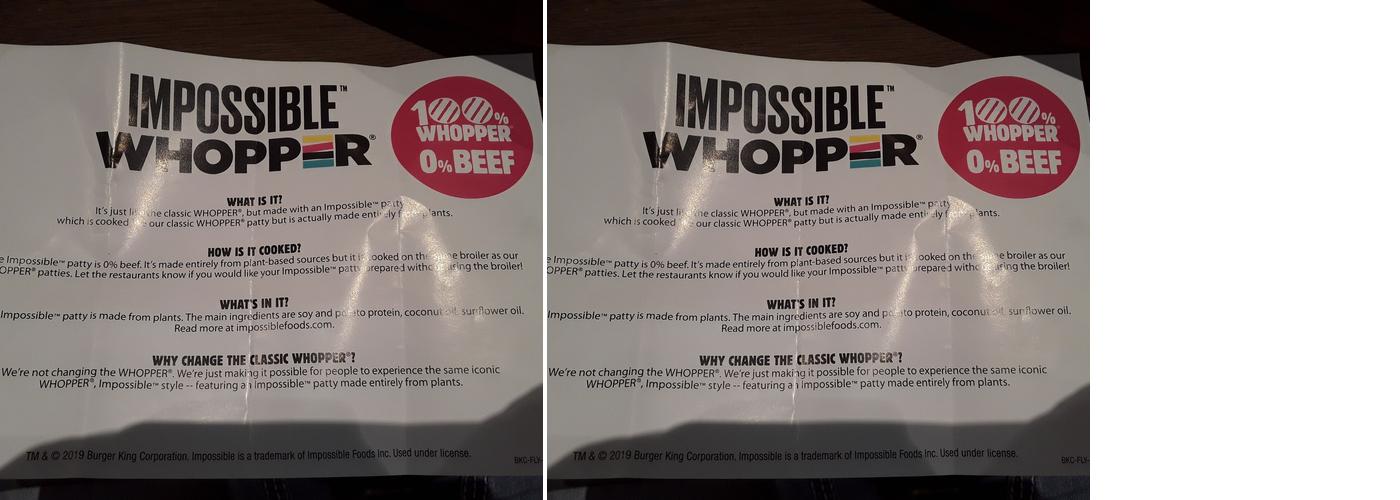 Burger King Menu