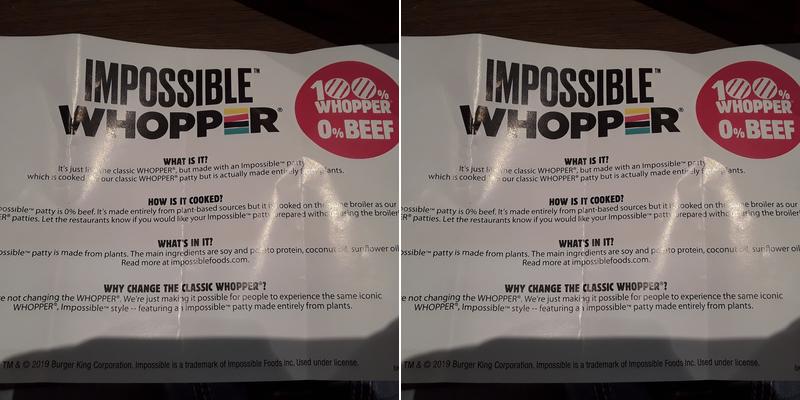Burger King Menu