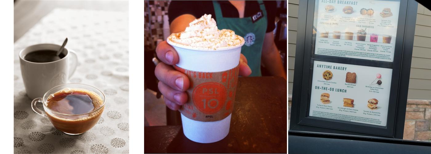 Starbucks Menu
