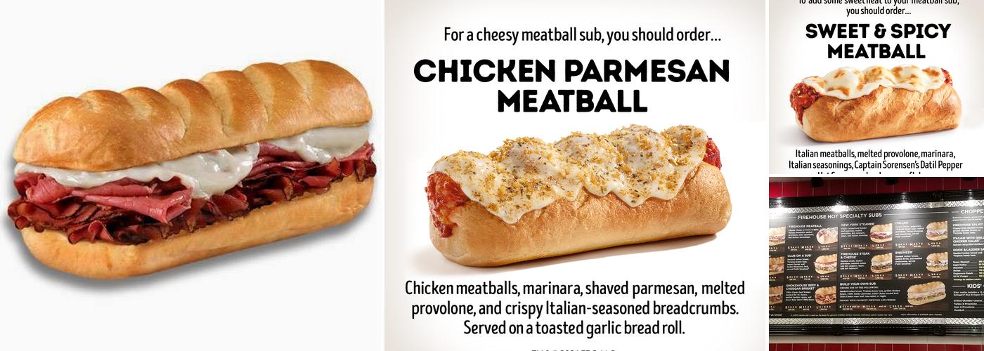 Firehouse Subs Menu