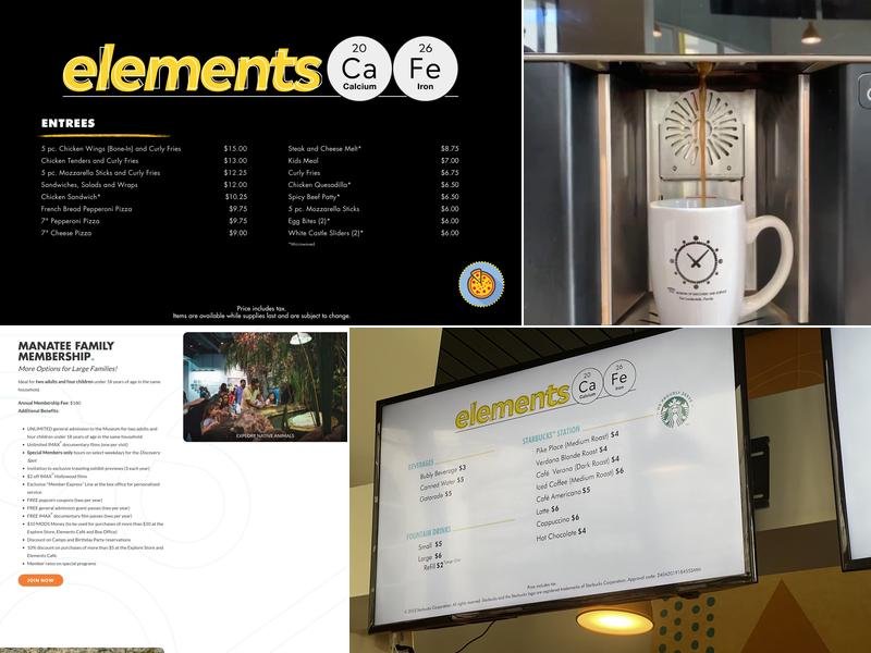 Elements Café Menu