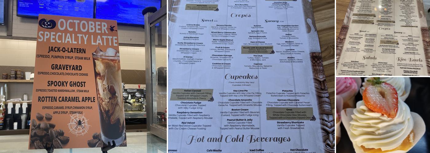 Aloha Bakery & Cafe Menu