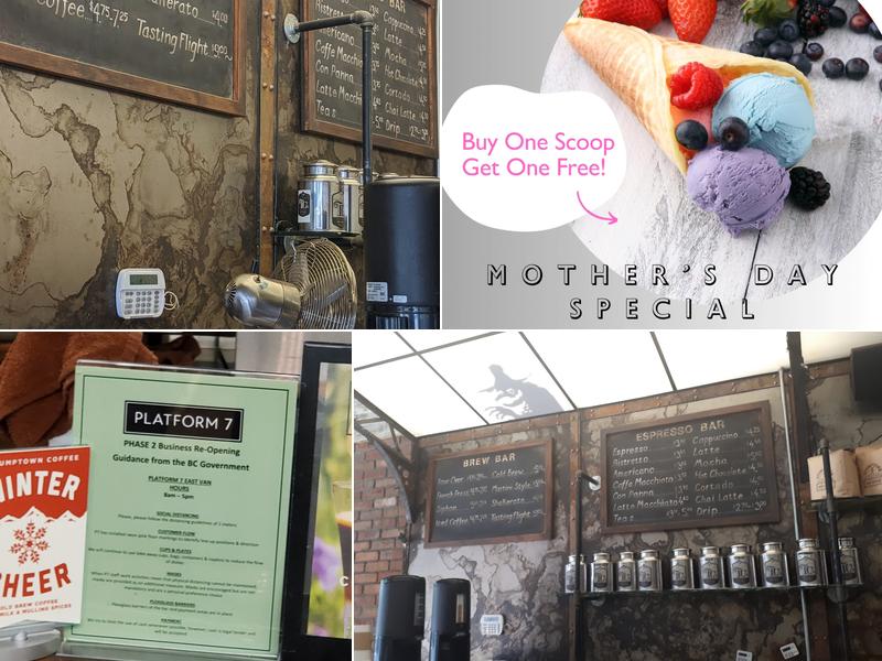 Platform 7 Coffee Menu