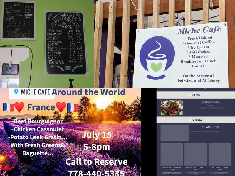 Miche Cafe & Bar Menu