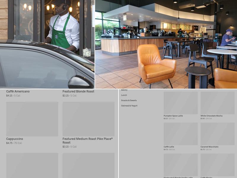 Starbucks Menu