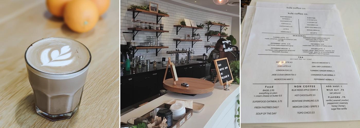 Kula Coffee Co Menu