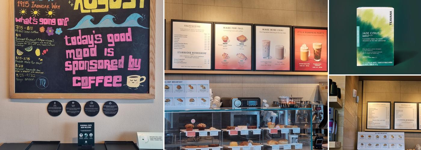 Starbucks Menu