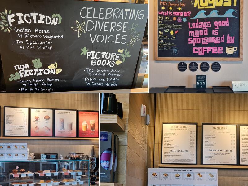 Starbucks Menu