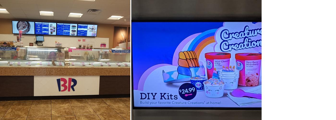 Baskin-Robbins Menu