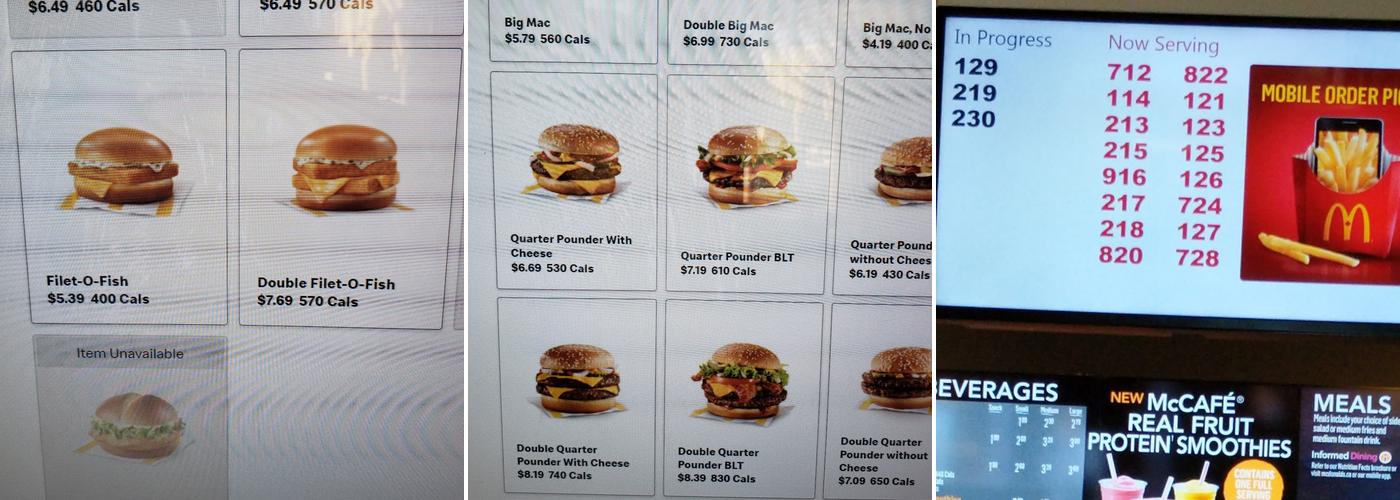 McDonald’s Menu