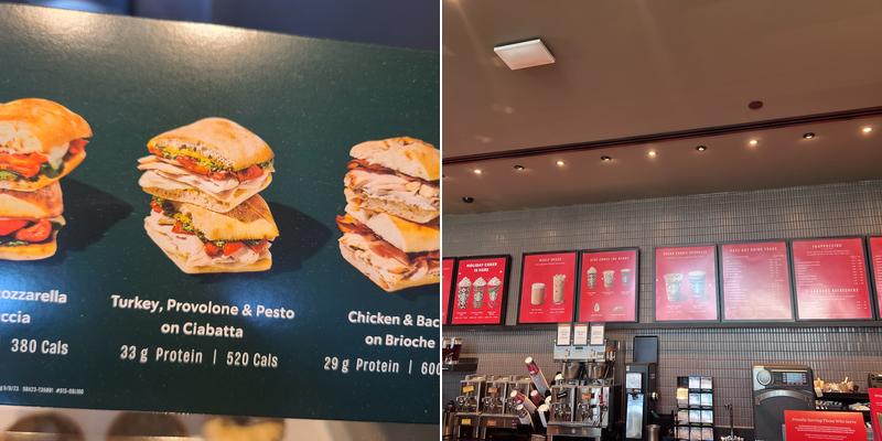 Starbucks Menu